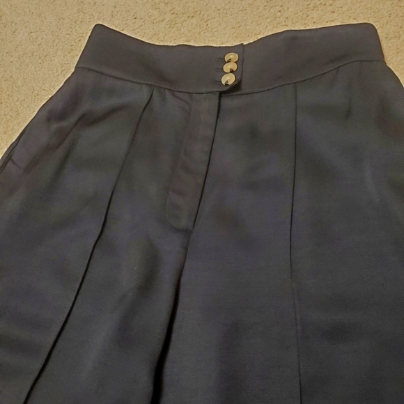 Brand new with tags. Club Monaco wide black silk pants - Picture 5 of 11